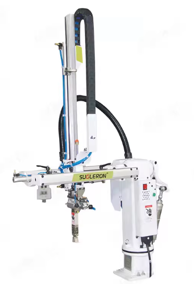 注塑机机械手悬臂側取双臂自动化